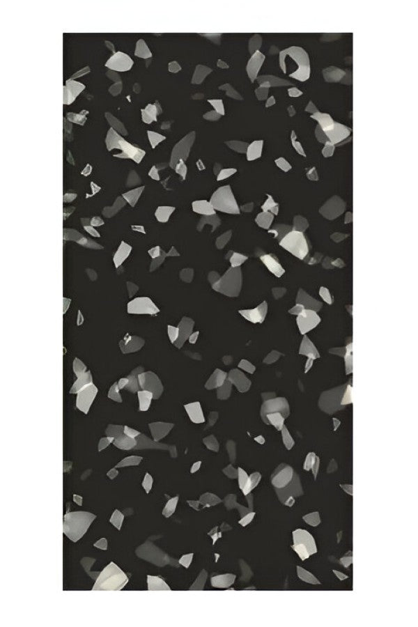 Terra Black Terrazzo Vitrified Tile 24 * 48 Inch