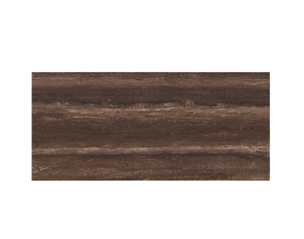 Travertine Coffee Marble Vitrified Tile 24 * 48 Inch