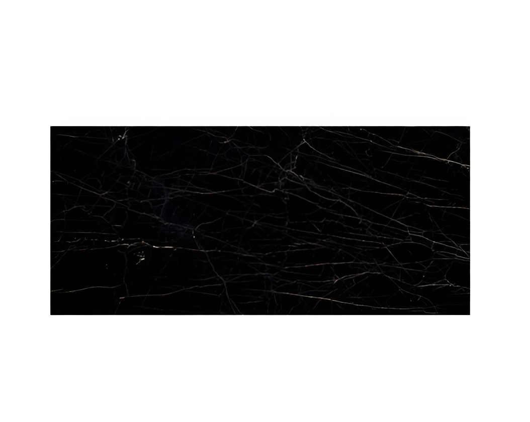 Tuscany Black Marble Vitrified Tile 24 * 48 Inch