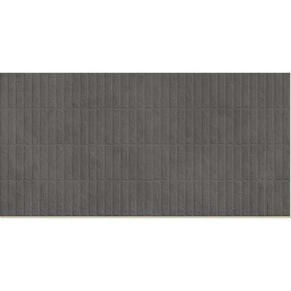 Unistone Anthracite Decor Vitrified Tile 24*48 Inch
