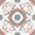 Victorian Mosaic Moroccan Ceramic Tile 24 * 24 Inch