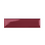 Wine Red Bevelled Subway Tile 3 Inch x 12 Inch
