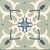 Zibrano Olive Moroccan Vitrified Tile 8 * 8 Inch