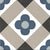 Zibrano Square Moroccan Vitrified Tile 8 * 8 Inch