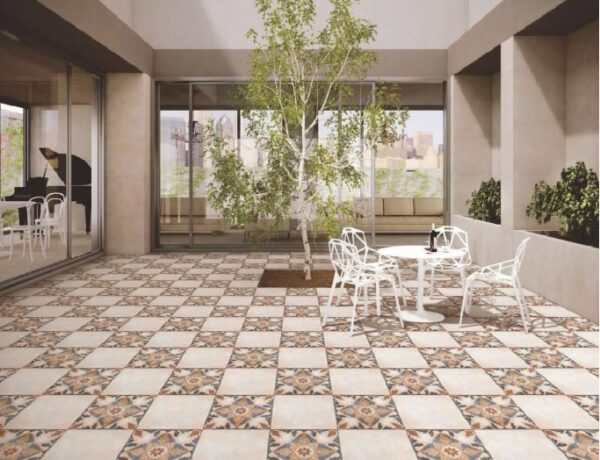 Marie Moroccan Vitrified Tile 16*16 Inch