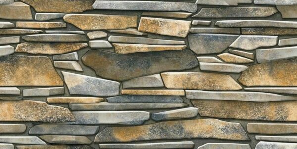 Lincoln brown stone look tile 12x24
