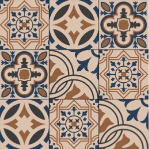 MOS 114 Ceramic Moroccan Tile 12*12 Inch