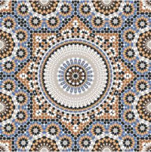 MOS 115 Ceramic Moroccan Tile 12*12 Inch