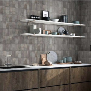 Marvello Slate Stone look and subway look grey color rustic tile